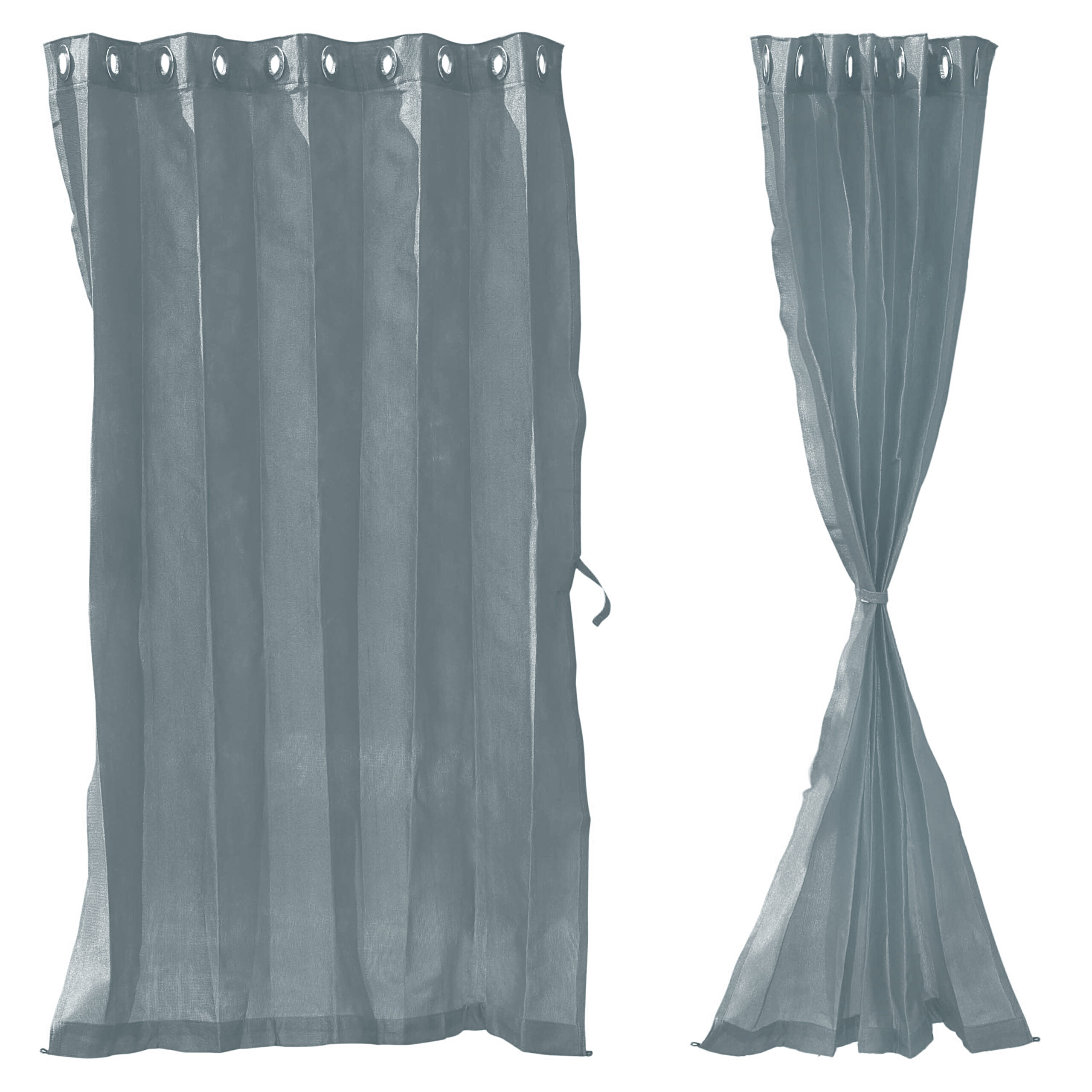 silver curtain