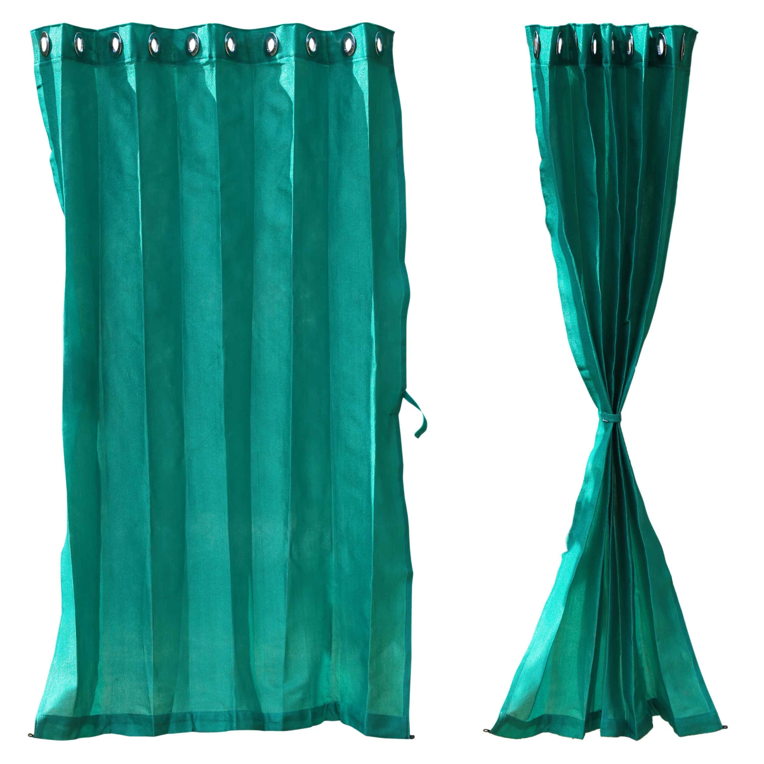 green curtain